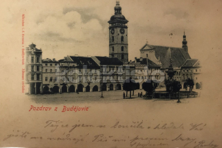 220 Kč CB Pohlednice České Budějovice, CZE107089