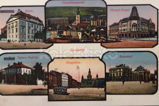 250 Kč CB Pohlednice České Budějovice, CZE107096