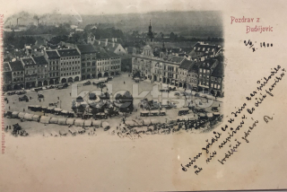 250 Kč CB Pohlednice České Budějovice, CZE107098