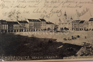 300 Kč CB Pohlednice České Budějovice, CZE107134