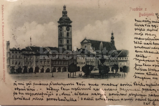 300 Kč CB Pohlednice České Budějovice, CZE107138