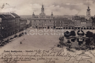300 Kč CB Pohlednice České Budějovice, CZE107140