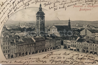 300 Kč CB Pohlednice České Budějovice, CZE107149