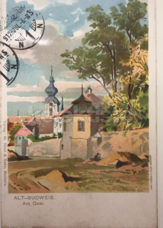 300 Kč CB Pohlednice České Budějovice, CZE107153