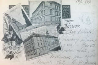 360 Kč CB Pohlednice České Budějovice, CZE107198