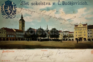 460 Kč CB Pohlednice České Budějovice, CZE107244