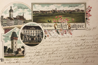 800 Kč CB Pohlednice České Budějovice, CZE107253