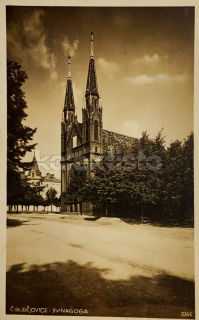 900 Kč CB Pohlednice České Budějovice SYNAGOGY, CZE107257