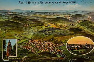 380 Kč CH Pohlednice Aš, CZE107292