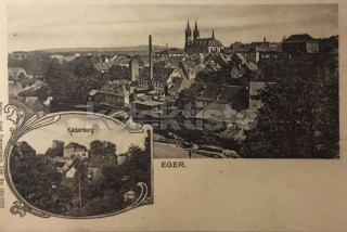 360 Kč CH Pohlednice Cheb, CZE107445