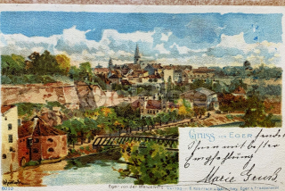 400 Kč CH Pohlednice Cheb, CZE107466