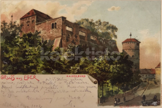 600 Kč CH Pohlednice Cheb, CZE107509
