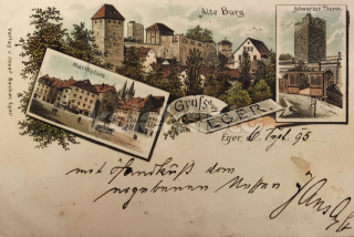 800 Kč CH Pohlednice Cheb, CZE107514