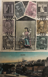 800 Kč CH Pohlednice Cheb ZNÁMKY, CZE107515