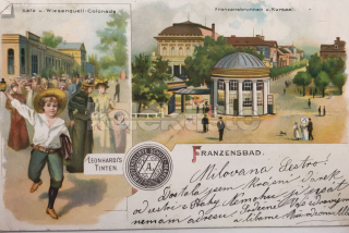 1000 Kč CH Pohlednice Františkovy Lázně, CZE107518