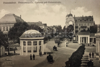 160 Kč CH Pohlednice Františkovy Lázně, CZE107549