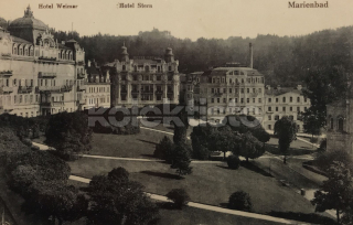 160 Kč CH Pohlednice Mariánské Lázně, CZE107692