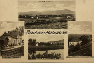 360 Kč CK Pohlednice Holubov, CZE107881