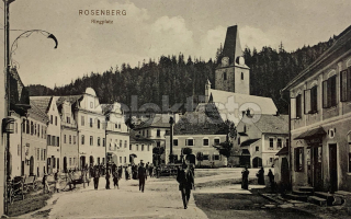 360 Kč CK Pohlednice Rožmberk nad Vltavou, CZE107887