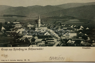 420 Kč CK Pohlednice Chvalšiny, CZE107908