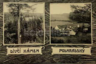 420 Kč CK Pohlednice Křemže-Dívčí kámen, CZE107915