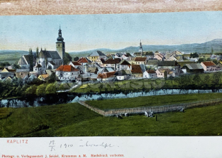 450 Kč CK Pohlednice Kaplice, CZE107927