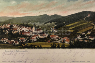 460 Kč CK Pohlednice Rožmitál na Šumavě, CZE107930