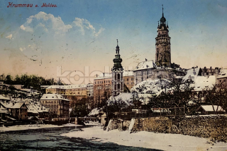 160 Kč CK Pohlednice Český Krumlov, CZE108029