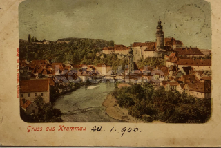 160 Kč CK Pohlednice Český Krumlov, CZE108033