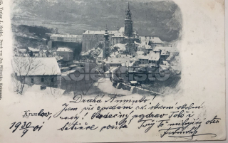 300 Kč CK Pohlednice Český Krumlov, CZE108060