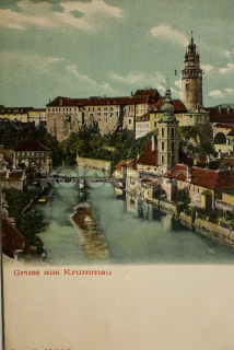 300 Kč CK Pohlednice Český Krumlov, CZE108062