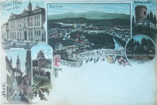 750 Kč CK Pohlednice Český Krumlov, CZE108075