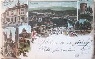 750 Kč CK Pohlednice Český Krumlov, CZE108076
