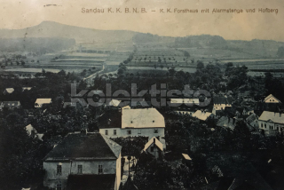360 Kč CL Pohlednice Žandov, CZE108175