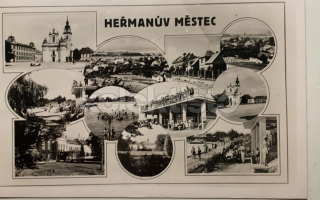 380 Kč CR Pohlednice Heřmanův Městec, CZE108598