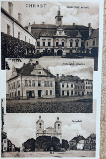 420 Kč CR Pohlednice Chrást BANKY, CZE108612