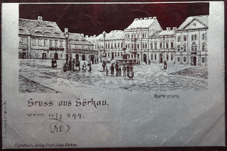 900 Kč CV Pohlednice Jirkov, CZE108898