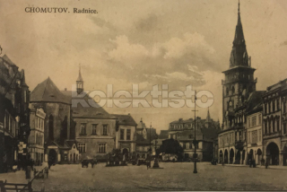 160 Kč CV Pohlednice Chomutov, CZE108910