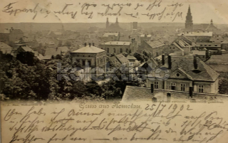 650 Kč CV Pohlednice Chomutov SYNAGOGY, CZE108981