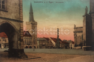 220 Kč CV Pohlednice Kadaň, CZE109015