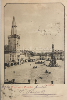 350 Kč CV Pohlednice Kadaň, CZE109056