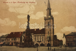 350 Kč CV Pohlednice Kadaň, CZE109058