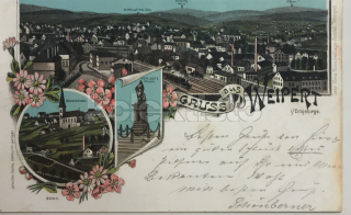 800 Kč CV Pohlednice Vejprty, CZE109097