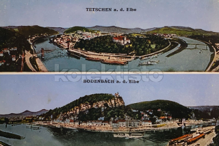 160 Kč DC Pohlednice Děčín, CZE109381
