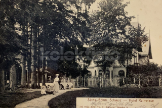 360 Kč DC Pohlednice Hřensko HOTELY, CZE109521
