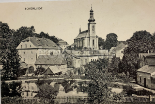360 Kč DC Pohlednice Krásná Lípa, CZE109587