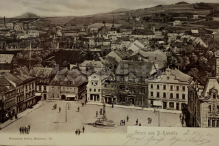 400 Kč DC Pohlednice Česká Kamenice, CZE109799