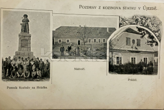 180 Kč DO Pohlednice Újezd, CZE109918