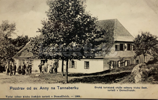 400 Kč DO Pohlednice Všeruby-Tanaberk, CZE109995