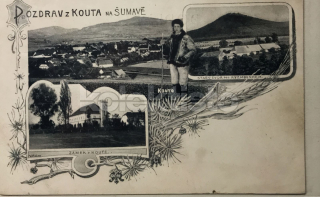 420 Kč DO Pohlednice Kout, CZE110003